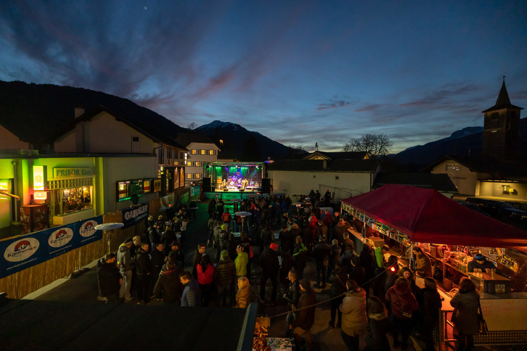 Rock im Dorf in Andi's Café Bar